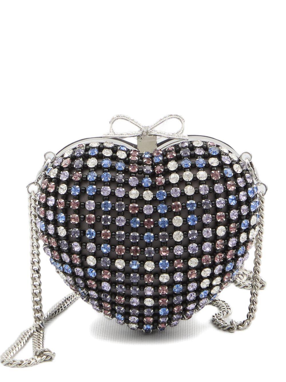 Clutch Di Cristallo RS26307AMU MULTICOLORED SELF-PORTRAIT