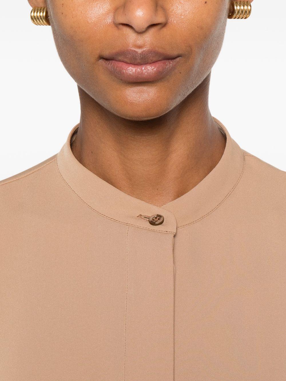 TOP IN LIGHT CRÊPE BL000045D12875S 2157 CAMMELLO HERNO