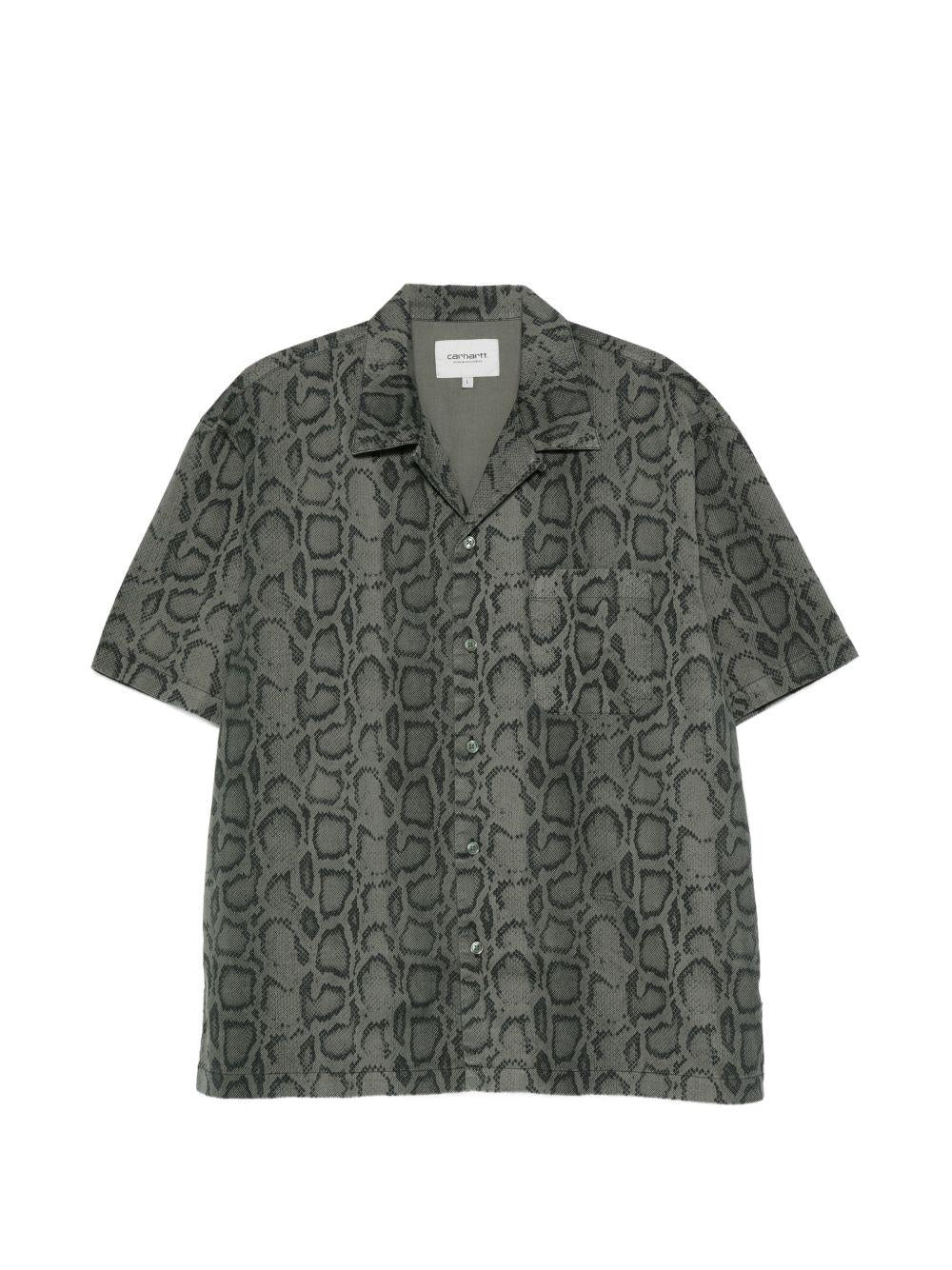 Snake Camo Shirt Cotton Twill I036275 3QAGD SNAKE CAMO CARHARTT WIP