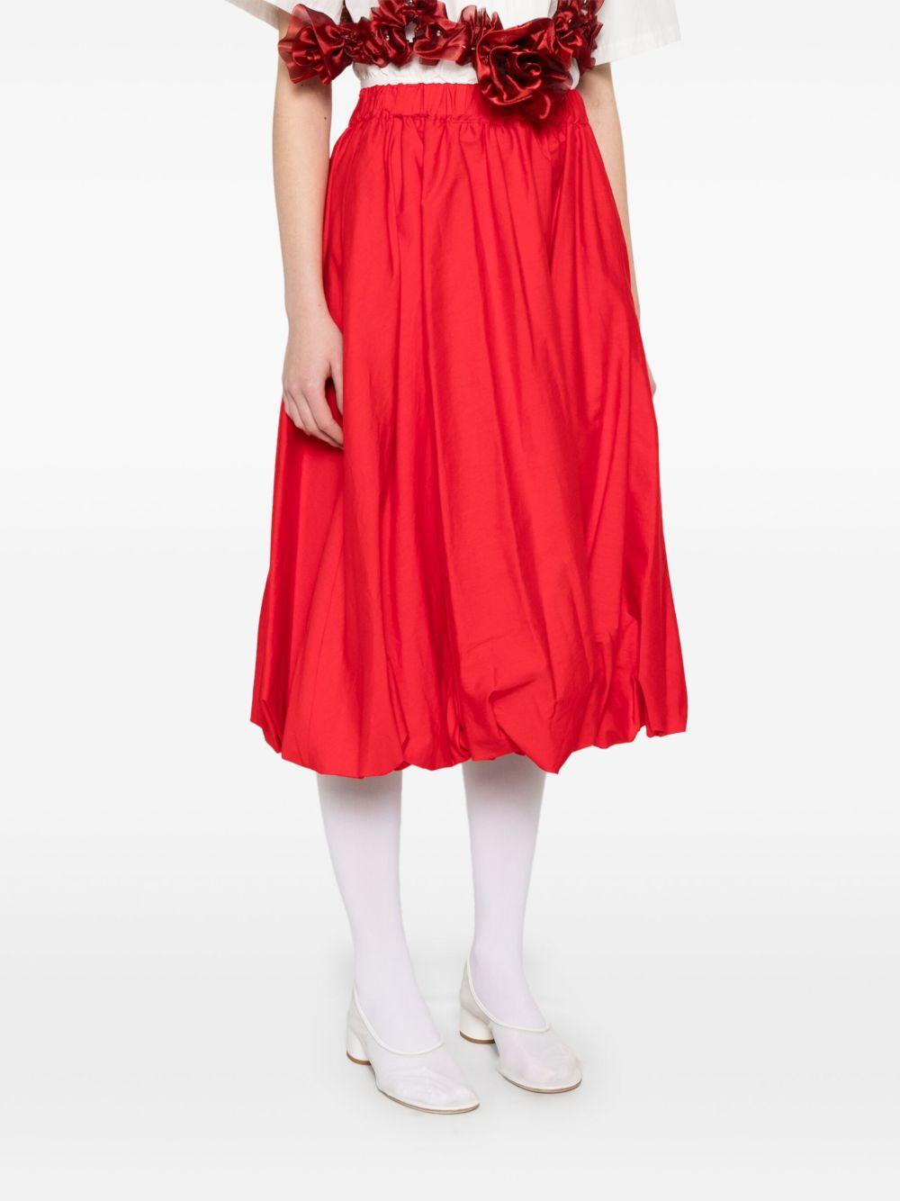 Gonna a lunghezza media 3OS006S25 2 RED NOIR KEI NINOMIYA