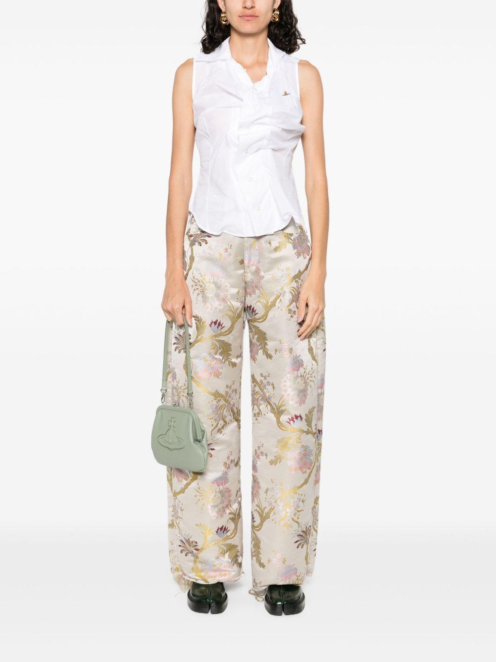 SS Drunken Shirt 15010067W012U A401 WHITE VIVIENNE WESTWOOD