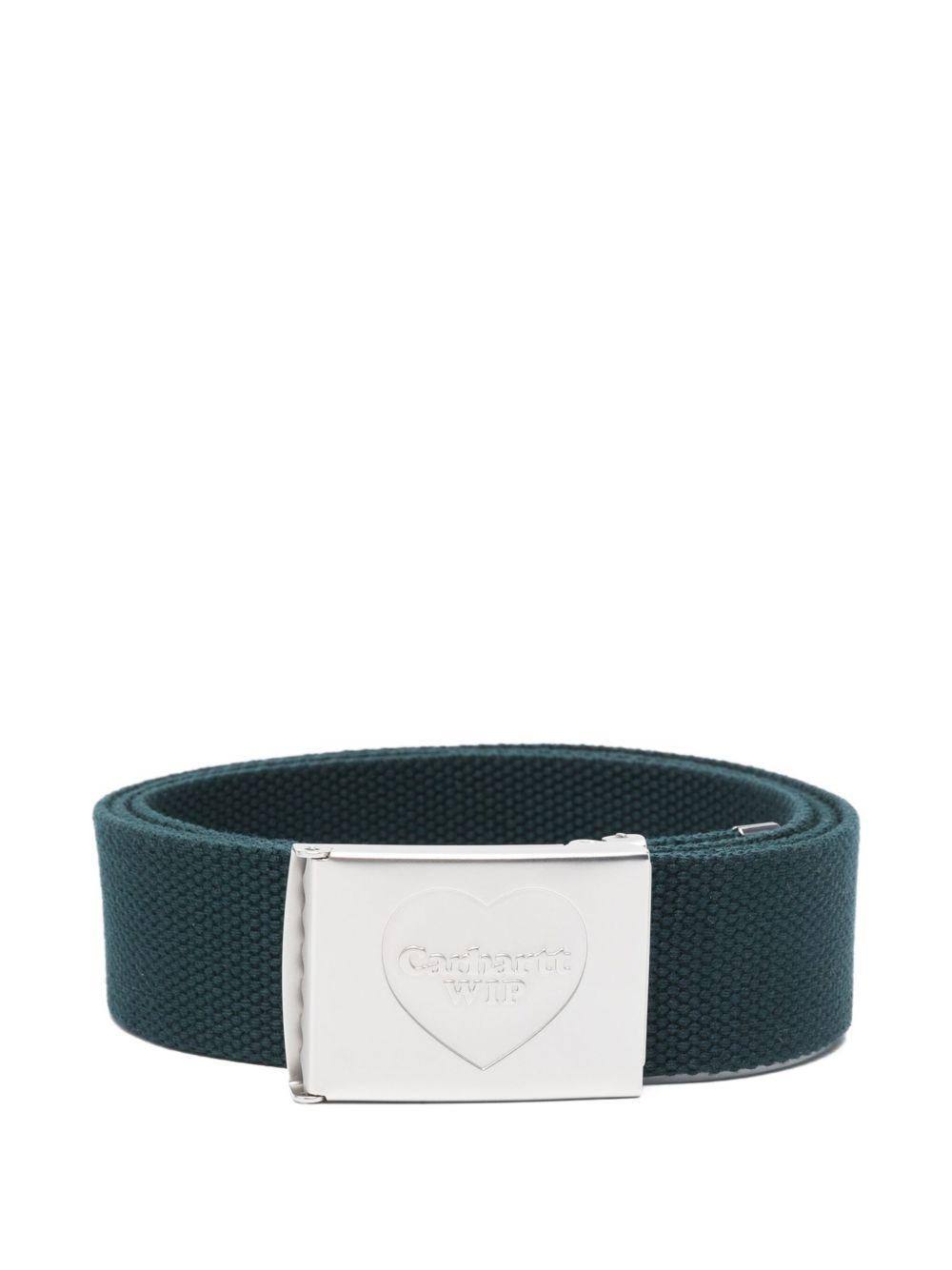 Heart Clip Belt I034631 320XX DEEP LAGOON CARHARTT WIP