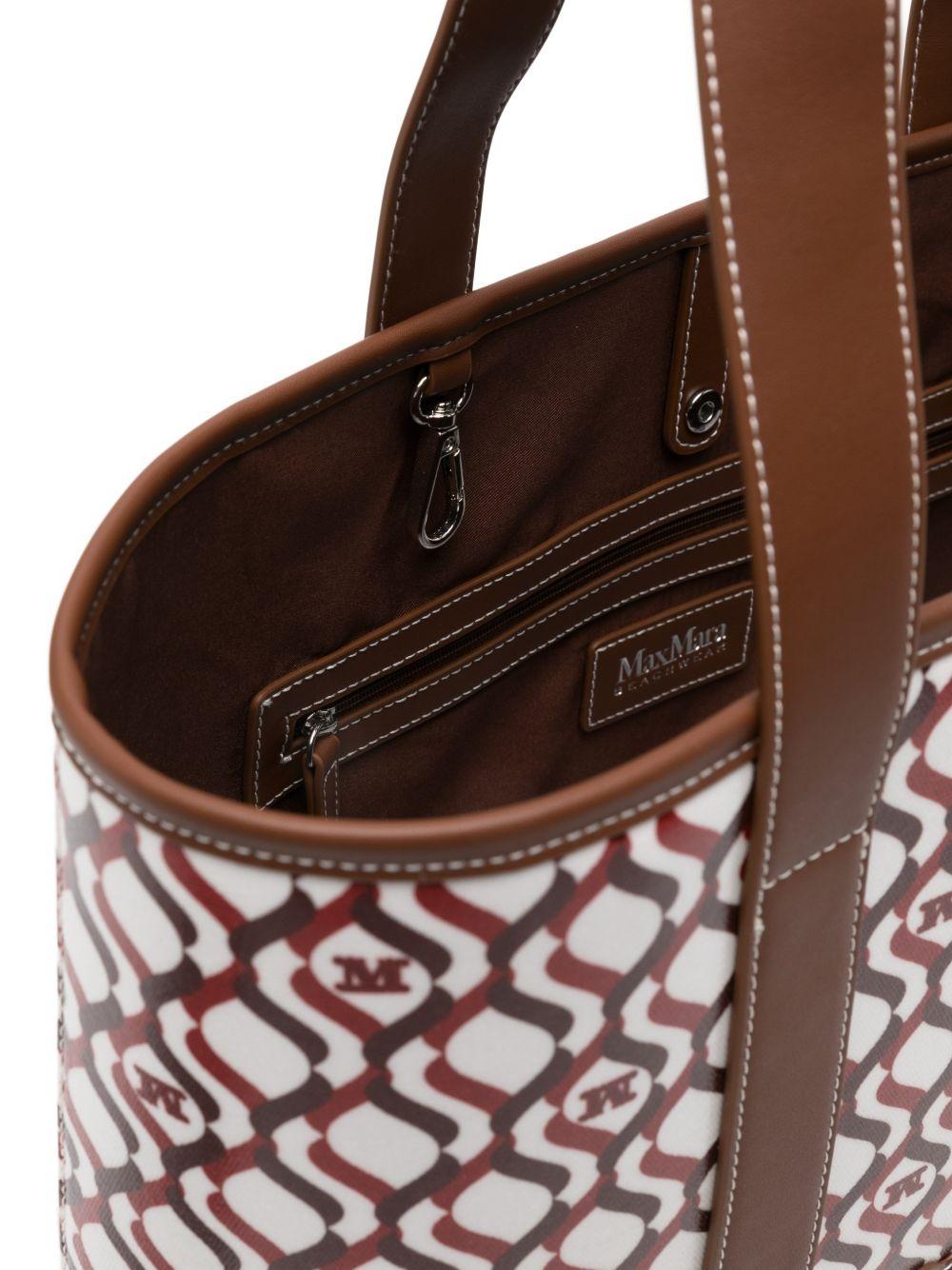Borsa In Canvas Stampato BCHFARNETO 002 MONOGRAM MAX MARA