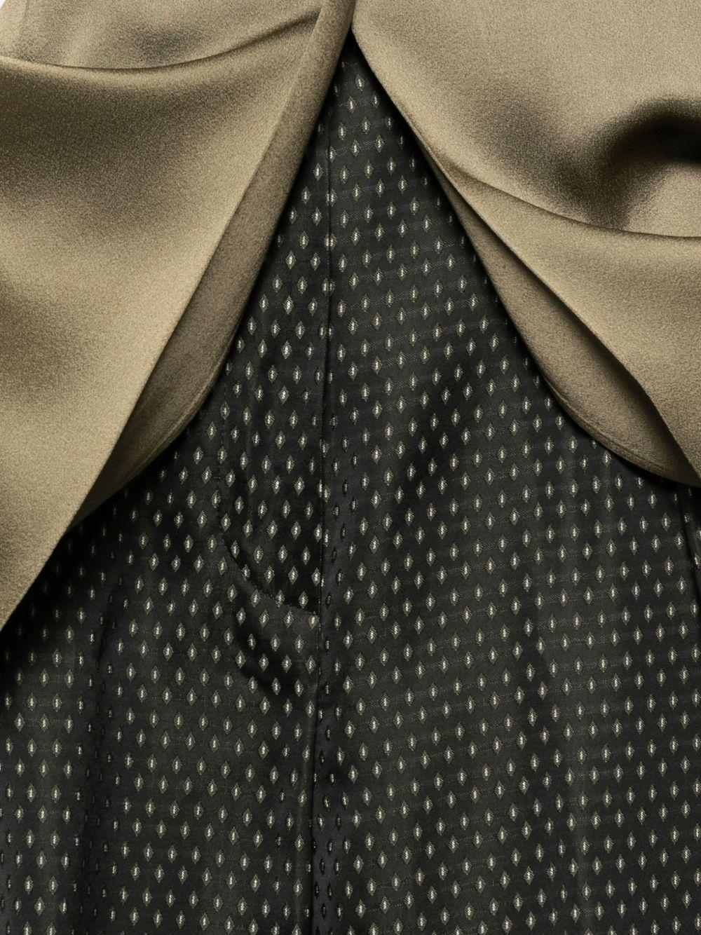 Belted Jacquard Trousers PEACHESBIS2350 900 BLACK DRIES VAN NOTEN