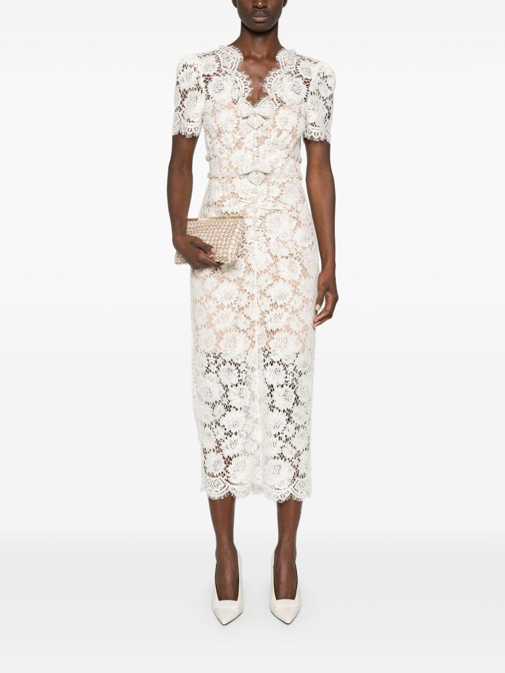 SS25146MW CREAM SELF-PORTRAIT