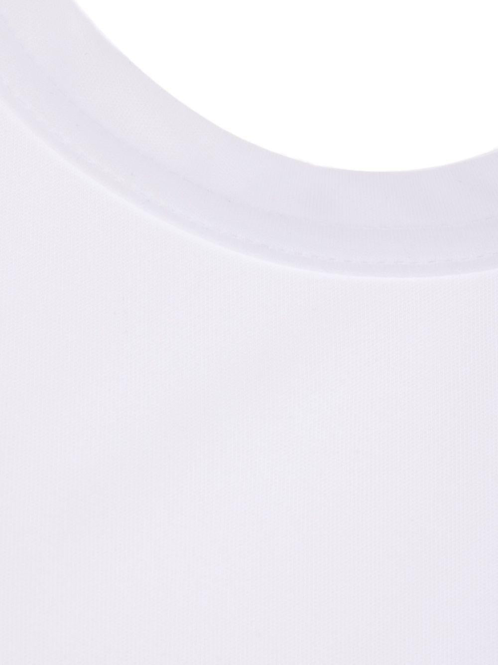 Logo Tank Top GOT003S25 2 WHITE BLACK COMME DES GARCONS