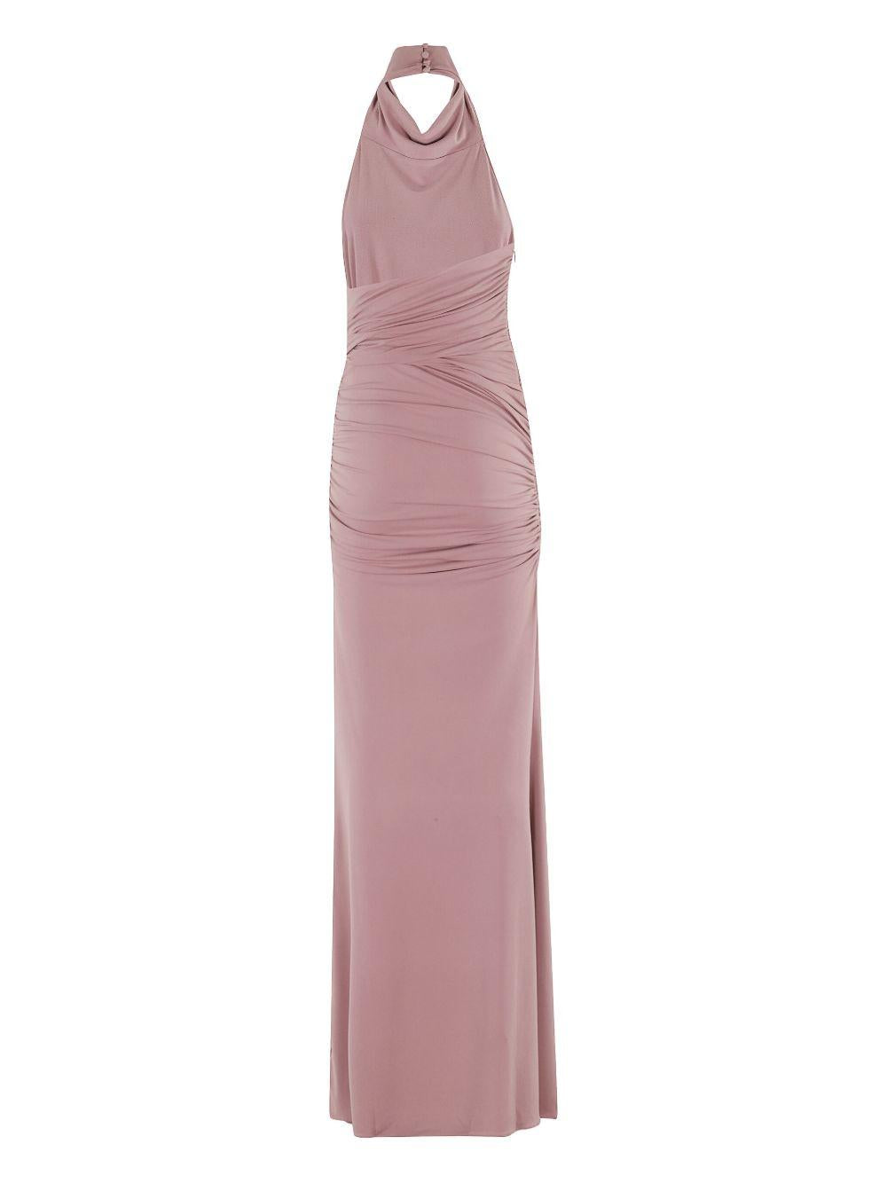 Stella Maxi Dress T180115ATJP107 311 DUSTY ROSE THE ANDAMANE