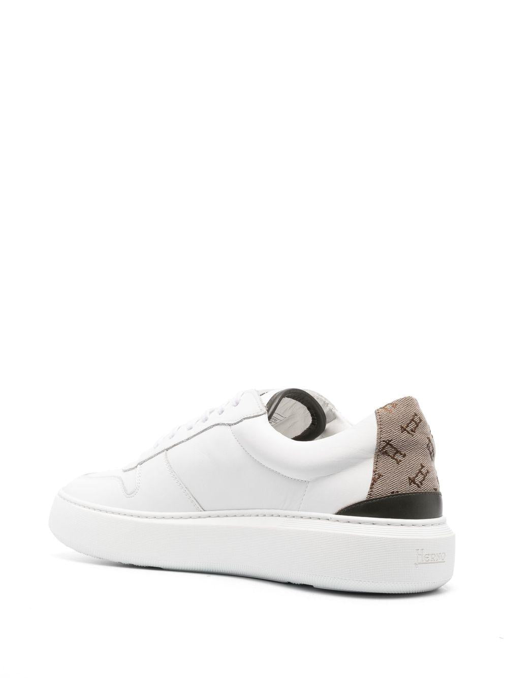 SH001UMSHOE6 1070 BIANCO VERDE HERNO