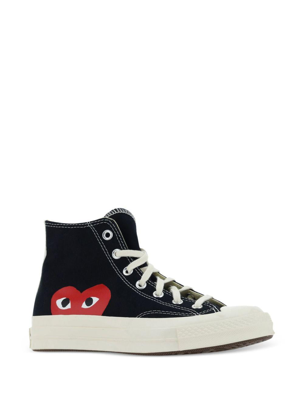 P1K112 1 BLACK COMME DES GARCONS PLAY X CONVERSE