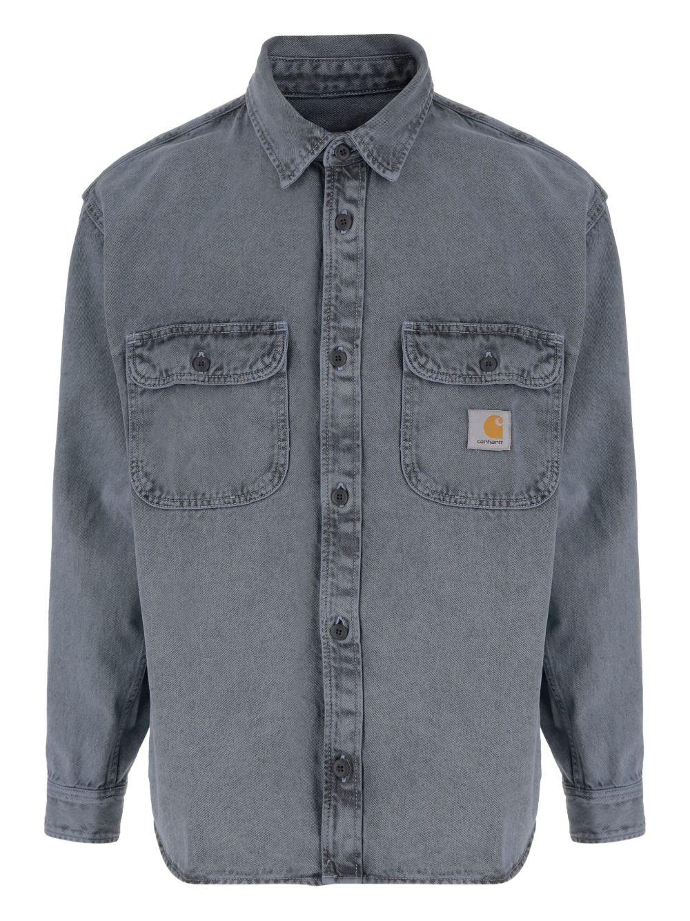 Tigan Shirt Jacket I035821 36AGD BLACK FOG CARHARTT WIP