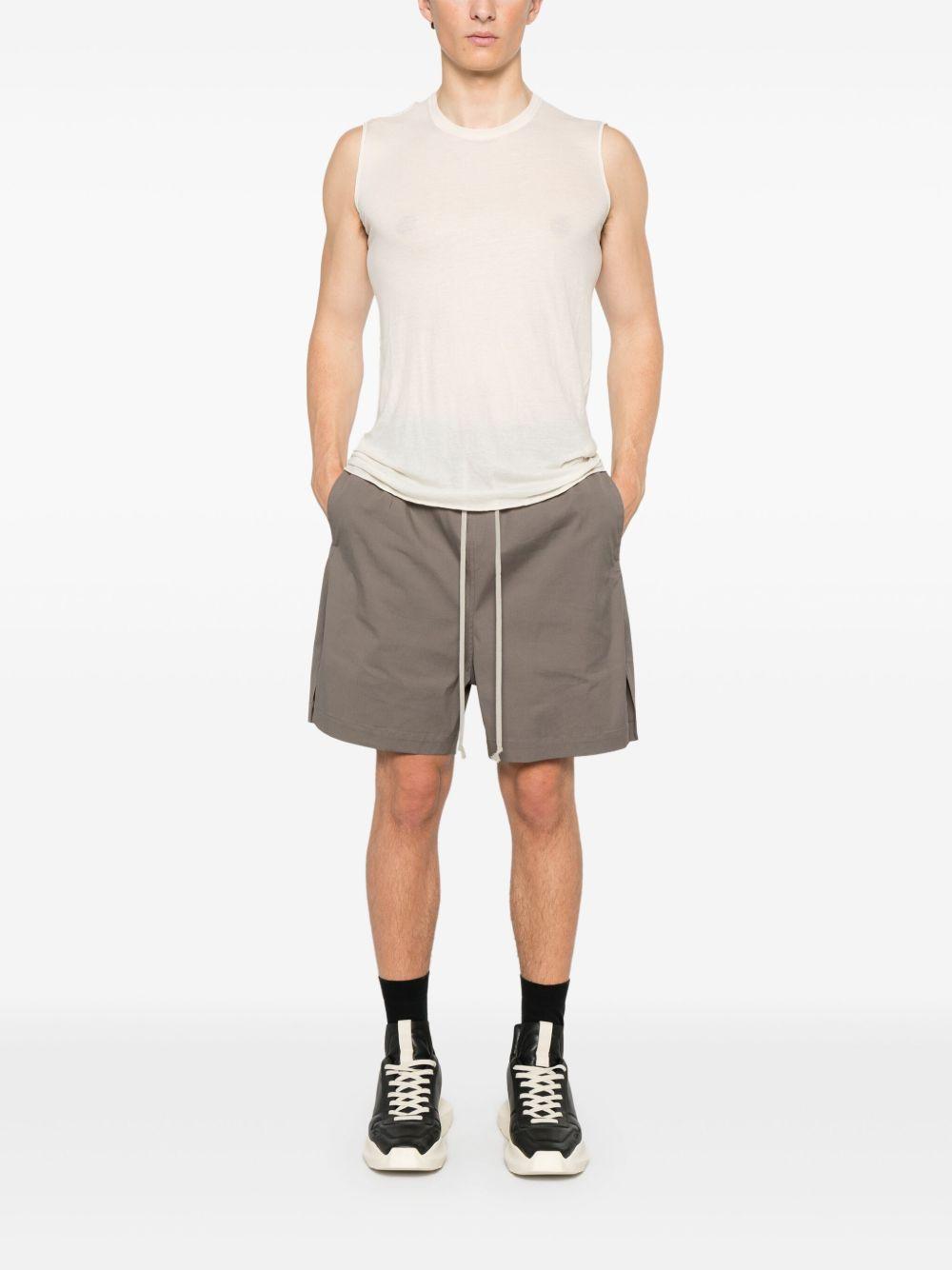 Cotton tank top RU01E5151UC 21 NATURAL RICK OWENS