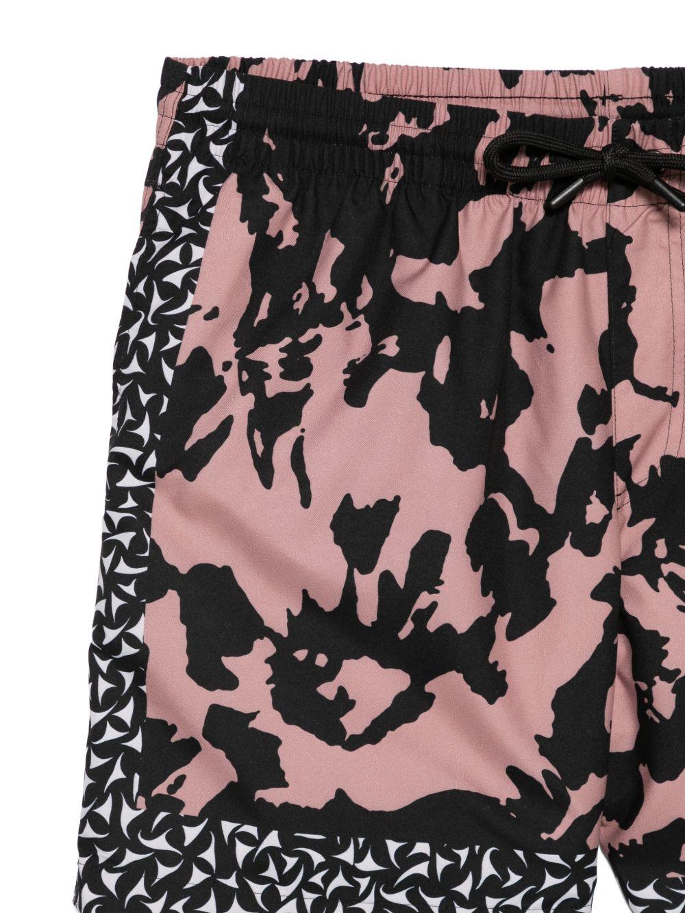 Printed Swim Shorts PHIBBS3167 301 OLD ROSE DRIES VAN NOTEN