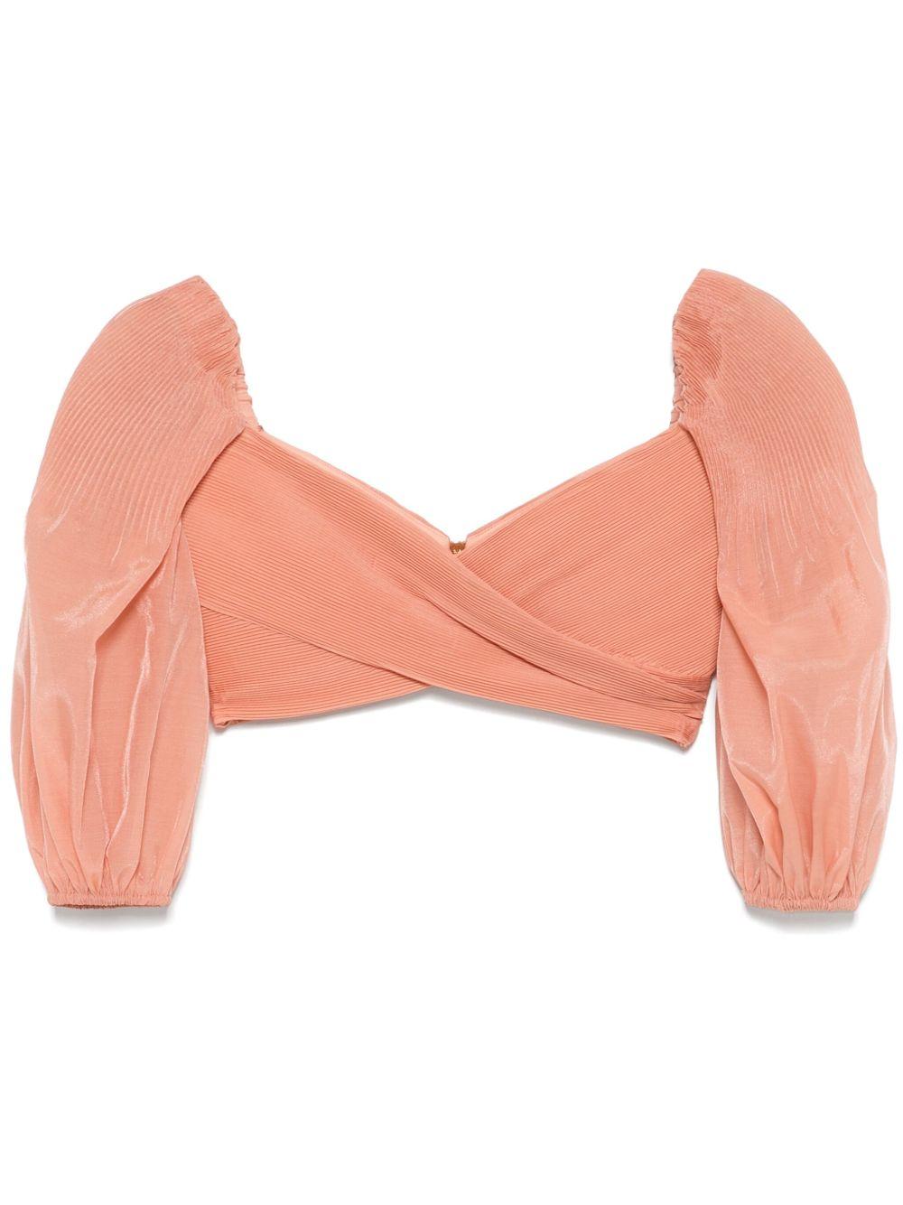 Corpetto plissettato 3915TS25R PEACH ZIMMERMANN
