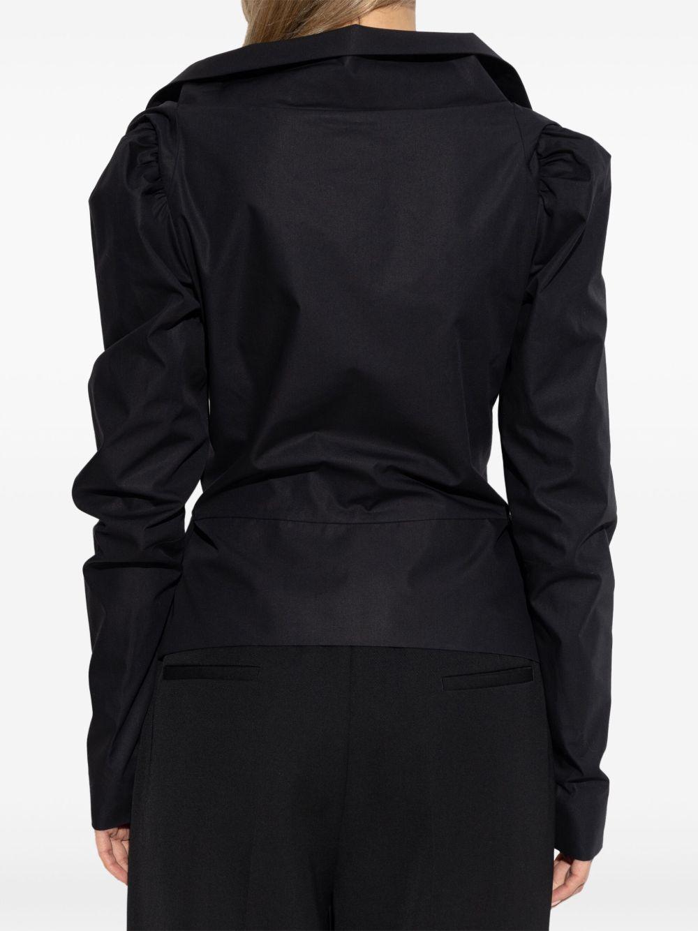 Monday Shirt 15010061W009Q N401 BLACK VIVIENNE WESTWOOD