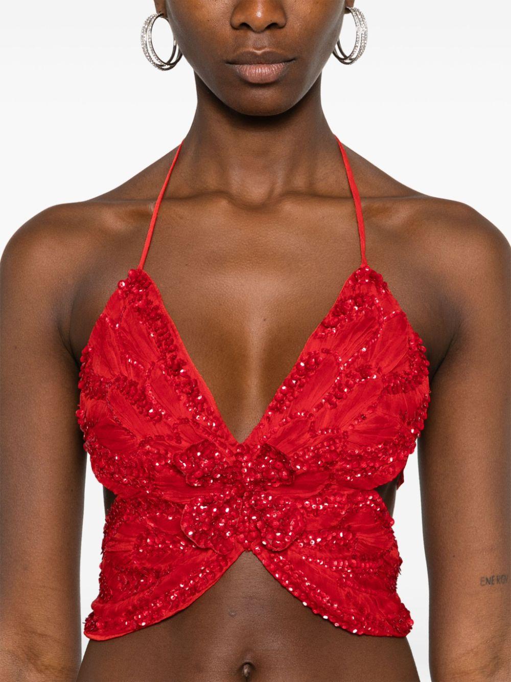 P444C093A N0313 LIPSTICK RED BLUMARINE