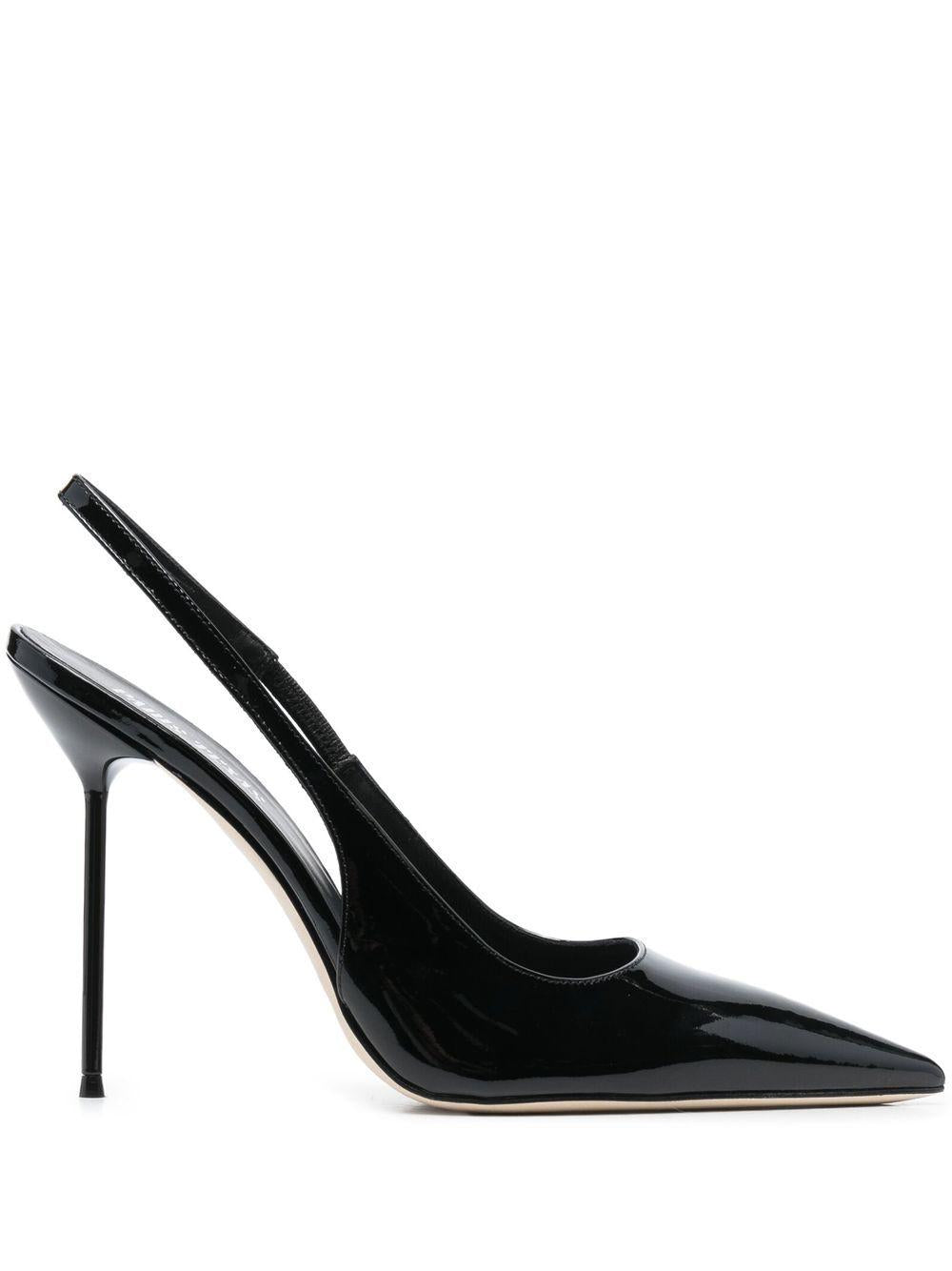 Lidia 110mm pumps in vernice PX913XVN01 BLACK PARIS TEXAS
