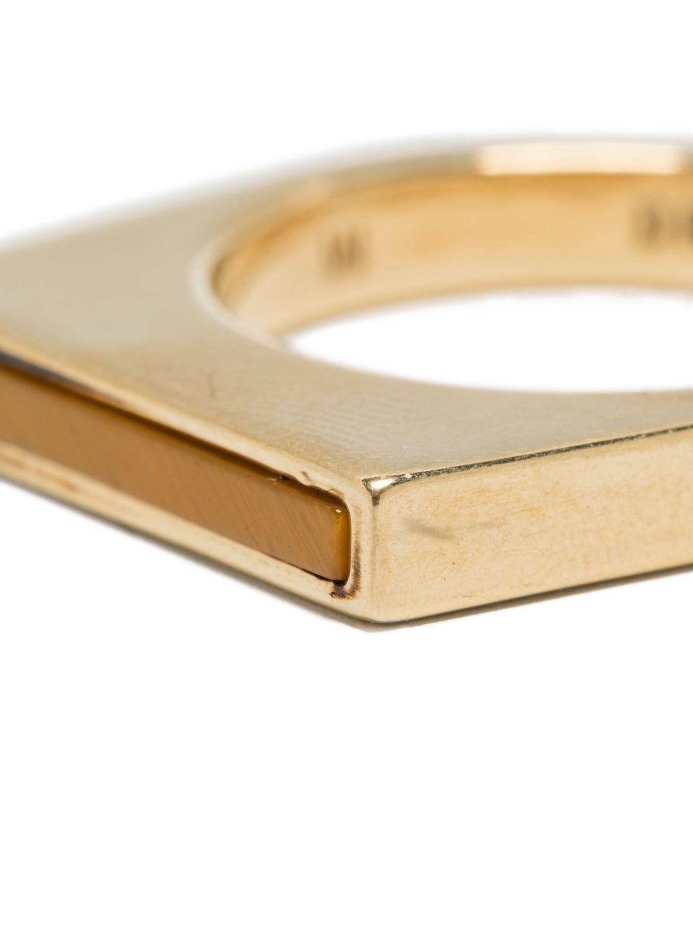 Signet Ring RINGM252240 971 TIGER EYE DRIES VAN NOTEN