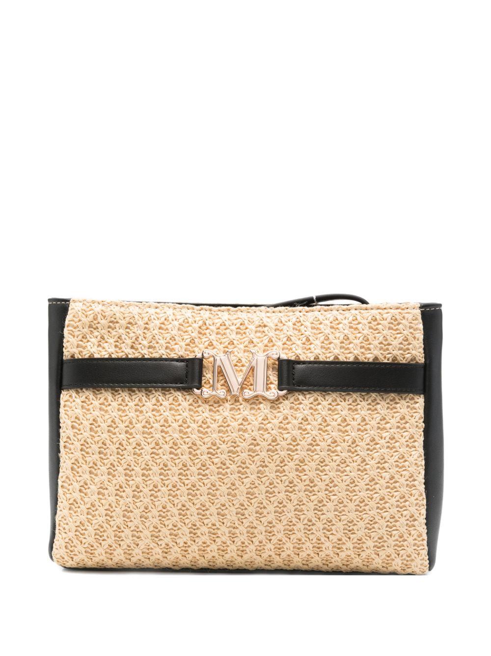 MAX MARA BEACHWEAR - Wash bag BCHMAMBO 001 BEIGE NUDE MAX MARA