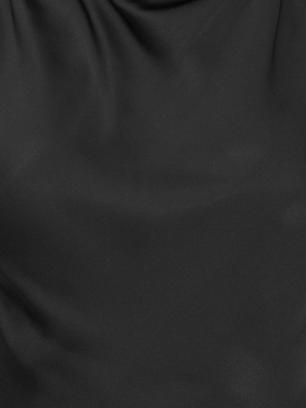 Satin Maxi Dress 114332100 100 BLACK ROTATE