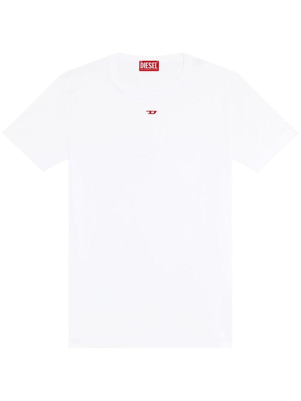 D-Ribber-N T-shirt A149500EJAI 100 WHITE DIESEL