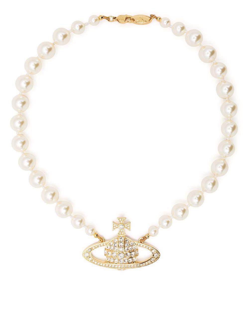 6301010602R202 R202 GOLD CREAM CRYSTAL VIVIENNE WESTWOOD