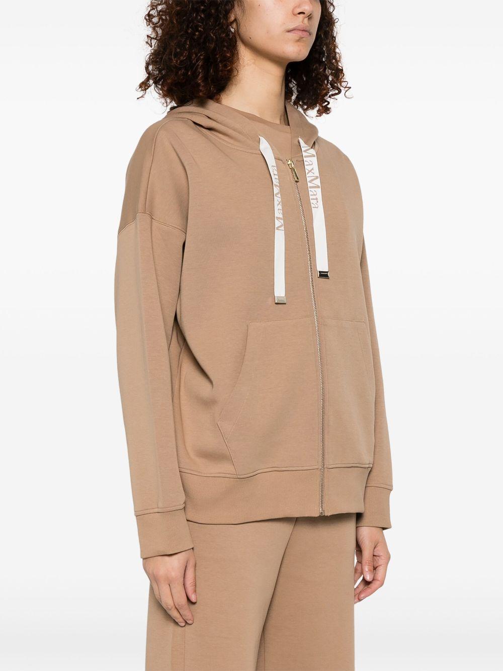 Felpa in jersey di cotone tecnico JOURMM13022 002 SPRING CAMEL S MAX MARA