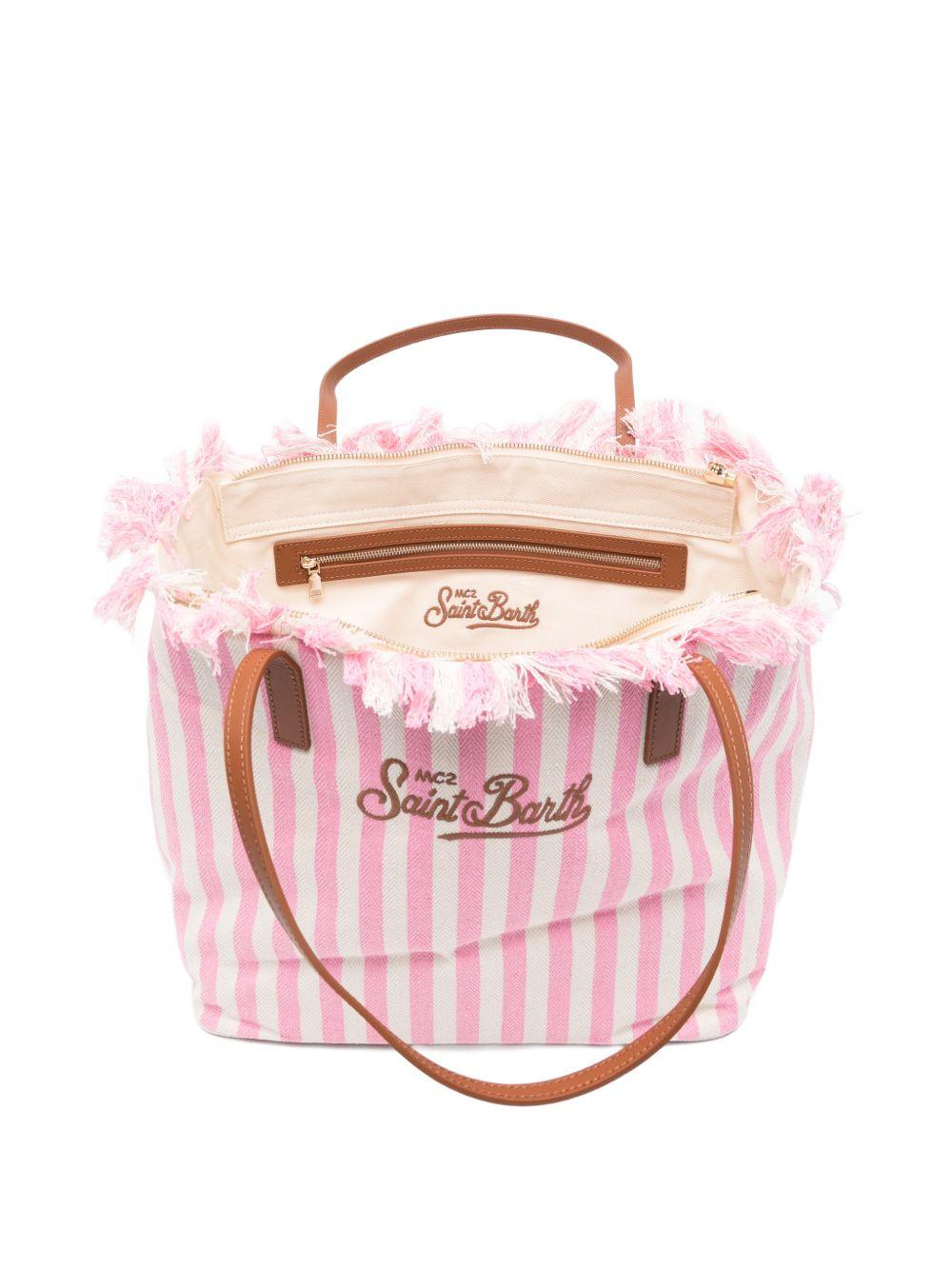 City Bag Midi Fringe CBMF00101764L STRIPES 21 MC2 SAINT BARTH