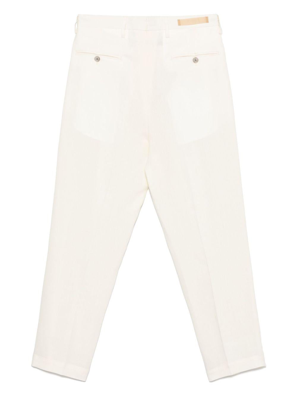 Portobello trousers PORTOBELLOW325118 00150 BIANCO BRIGLIA 1949