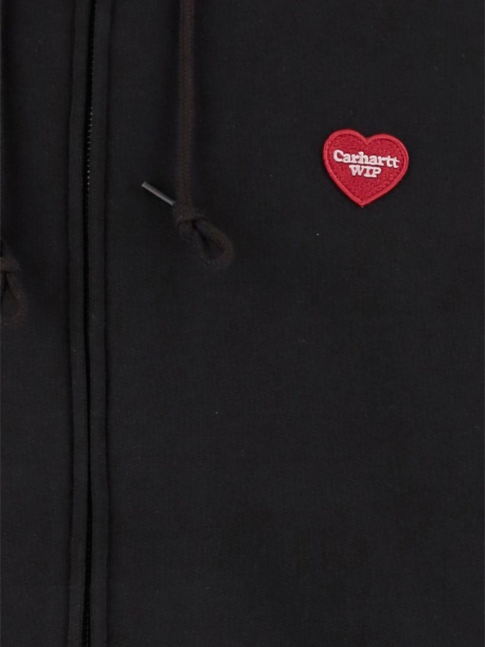 Hooded Heart II Hartt Jacket I035176 89XX BLACK CARHARTT WIP