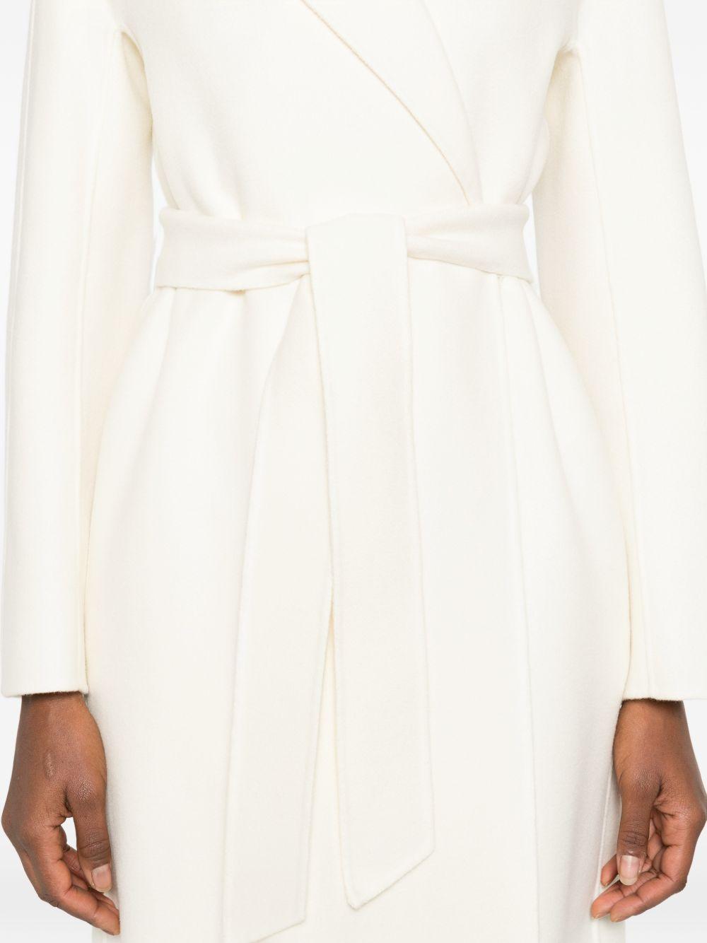 Cappotto In Doppio Drap Di Lana MSTCLES 003 BIANCO LANA MAX MARA STUDIO