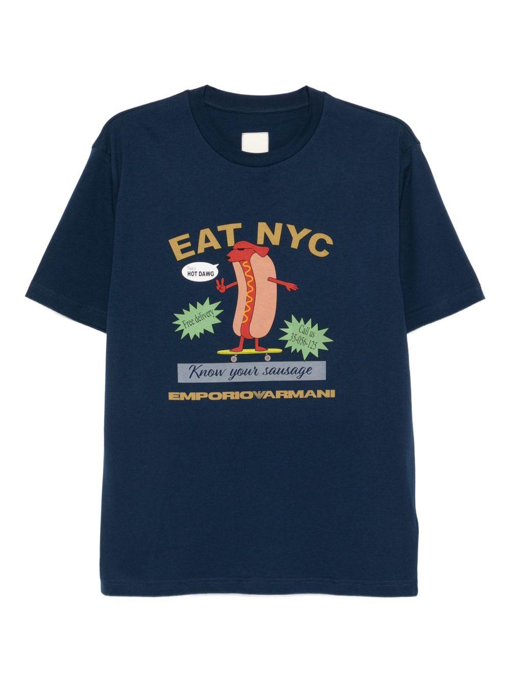 EM003622AF14836 MB376 HOTDOG BLUE EMPORIO ARMANI SUSTAINABLE