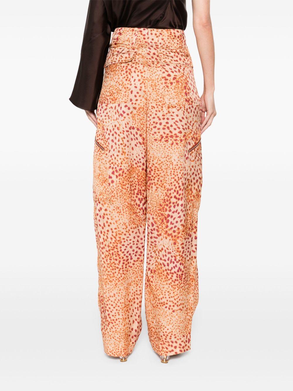 Viscose workwear pants 2510109271038 701 RUST DRIES VAN NOTEN