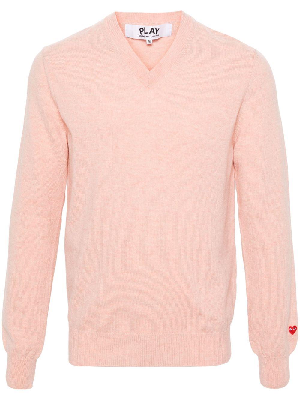 P1N090 5 LIGHT PINK COMME DES GARCONS PLAY