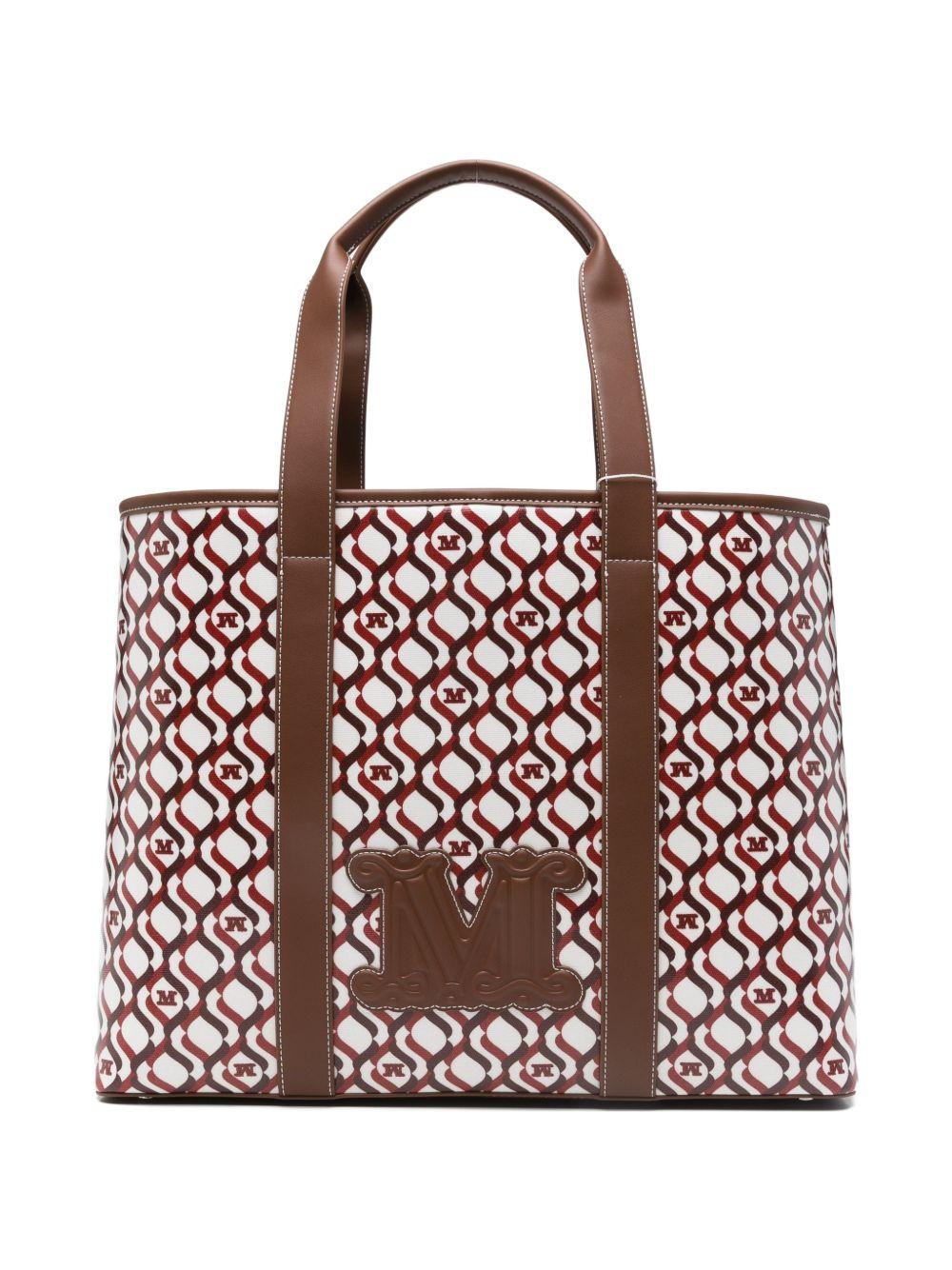 Borsa In Canvas Stampato BCHFARNETO 002 MONOGRAM MAX MARA