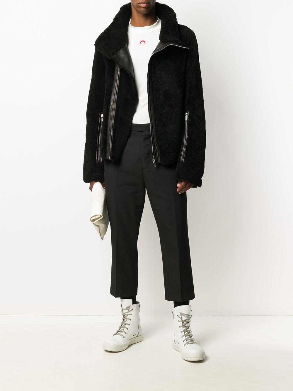 RU20F3372CVR 09 BLACK RICK OWENS