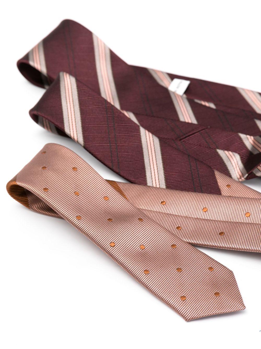 TIE 100Q8910 359 BORDEAUX DRIES VAN NOTEN