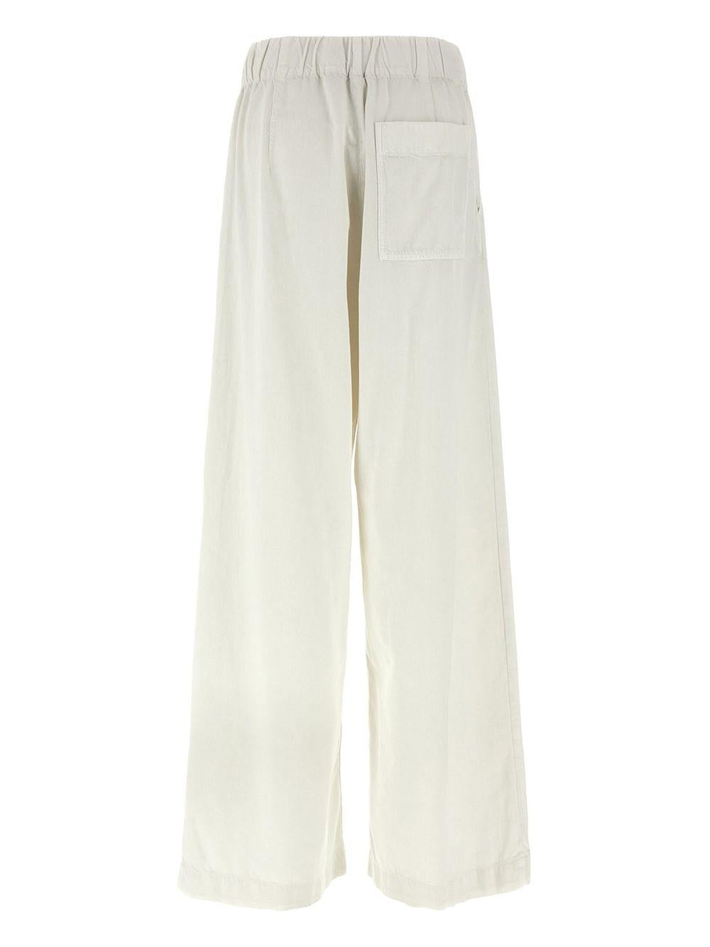 Pantaloni elasticizzati 2510109361553 08 OFF WHITE DRIES VAN NOTEN