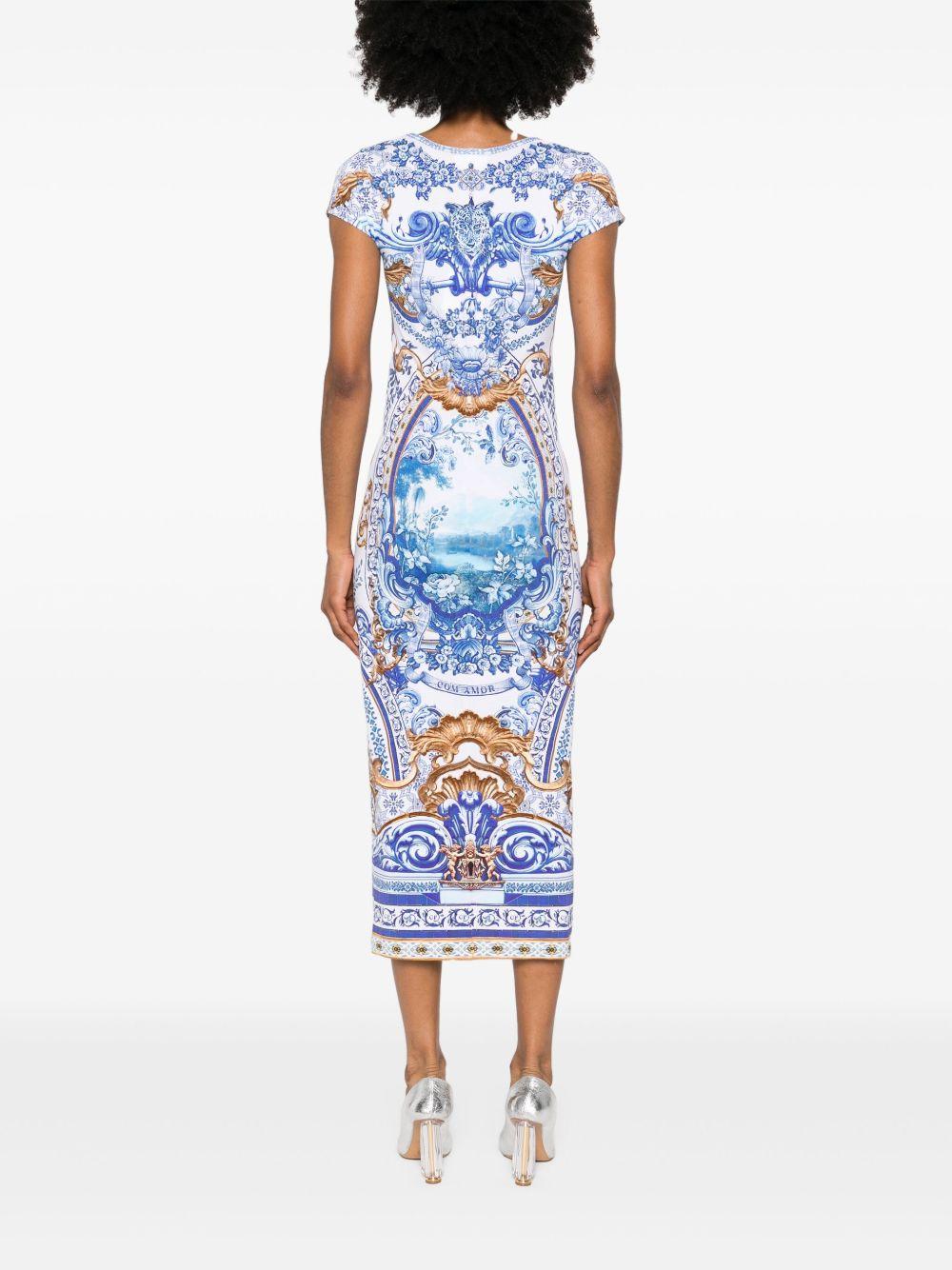 Azul Adventures midi dress 00033280 AZUL ADVENTURES CAMILLA