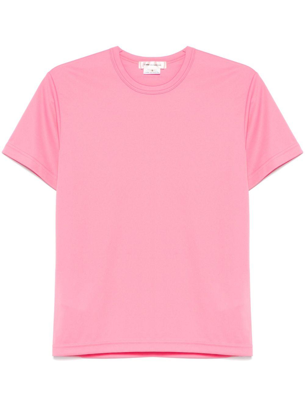 Pink T-shirt GOT005S25 3 PINK BLACK COMME DES GARCONS