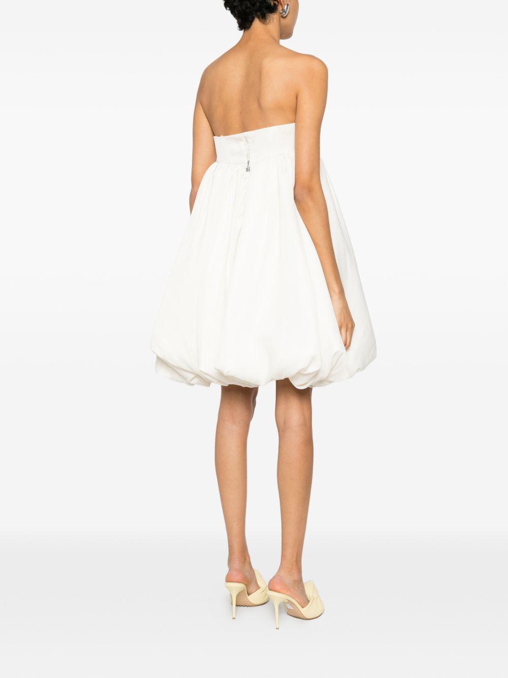 Satin Mini Bubble Dress 116405857 857 EGRET ROTATE