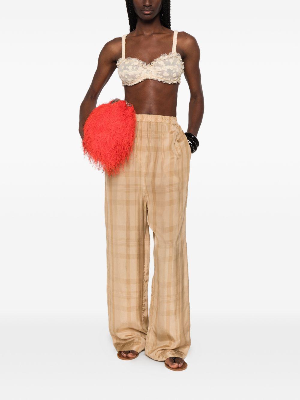 Ruffled Cotton Bra Top CARLYBIS3292 5 ECRU DRIES VAN NOTEN