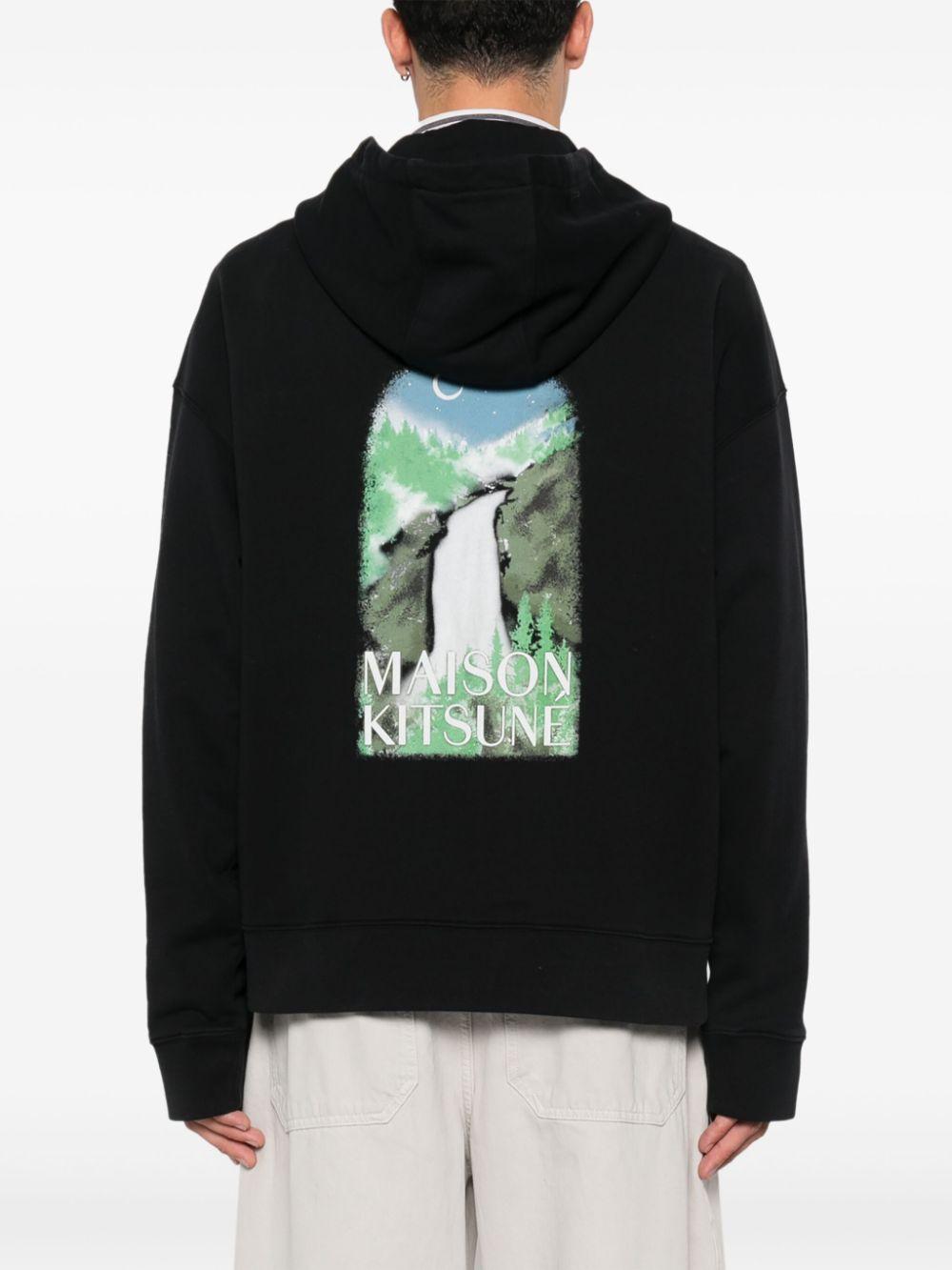 NM00705KM0001 P199 BLACK MAISON KITSUNE