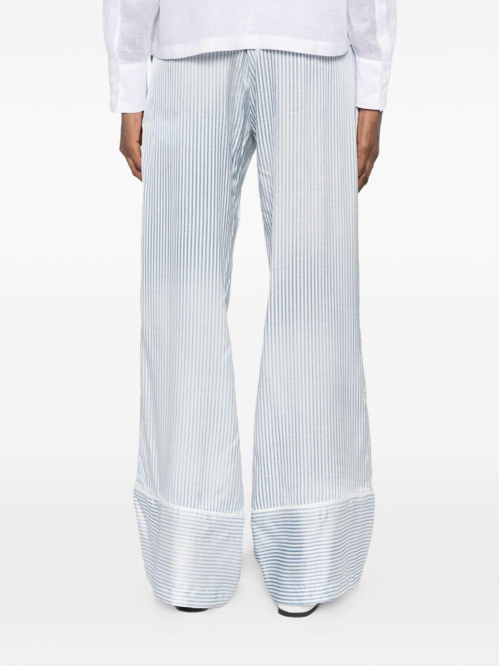 Camicia In Tela Ramie Lavato MSTCALI 031 BIANCO MAX MARA STUDIO