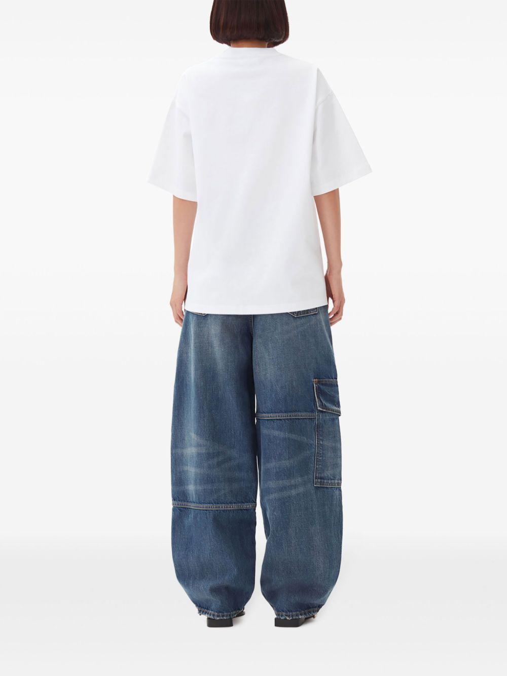 T4033 151 BRIGHT WHITE GANNI