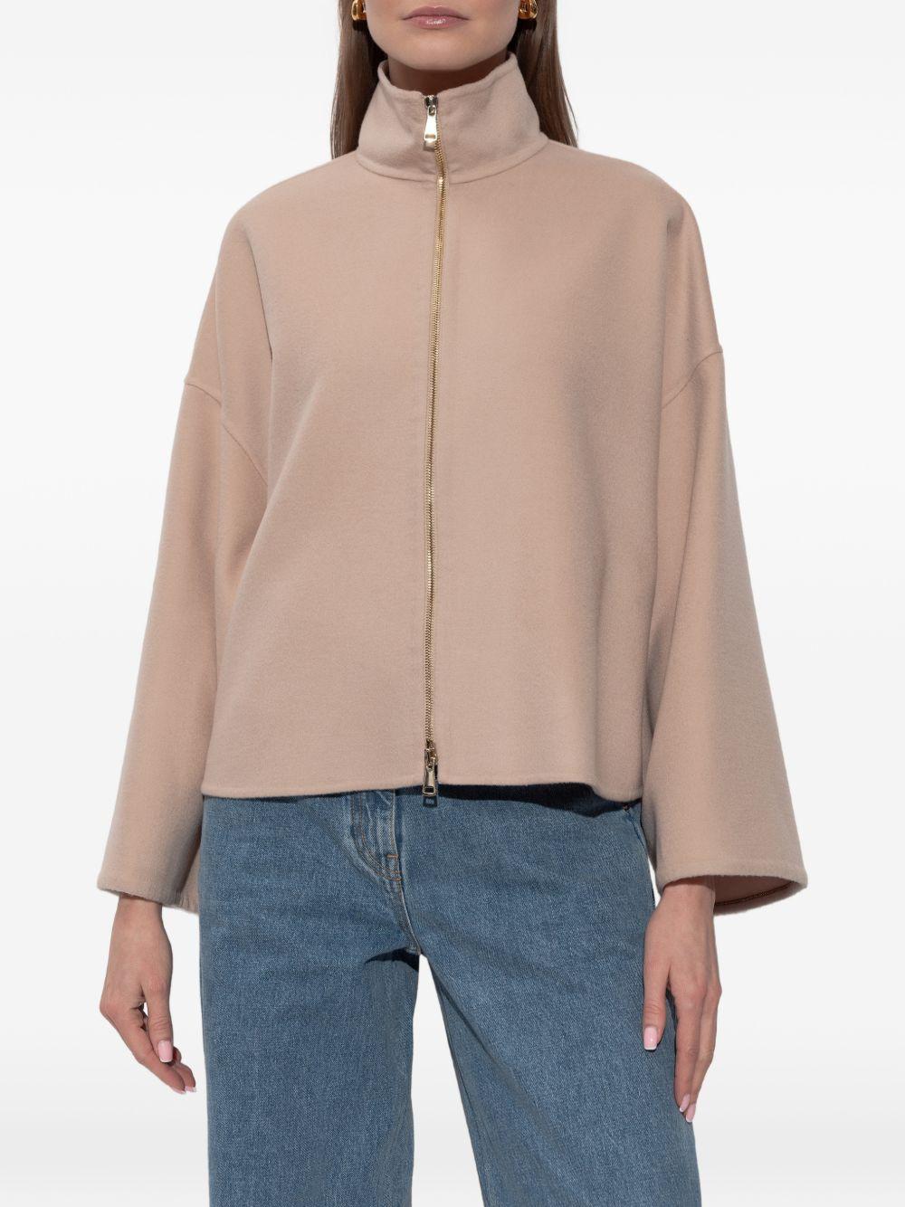 Cappotto boxy in double di lana CTD266F420L736 KASHA FABIANA FILIPPI