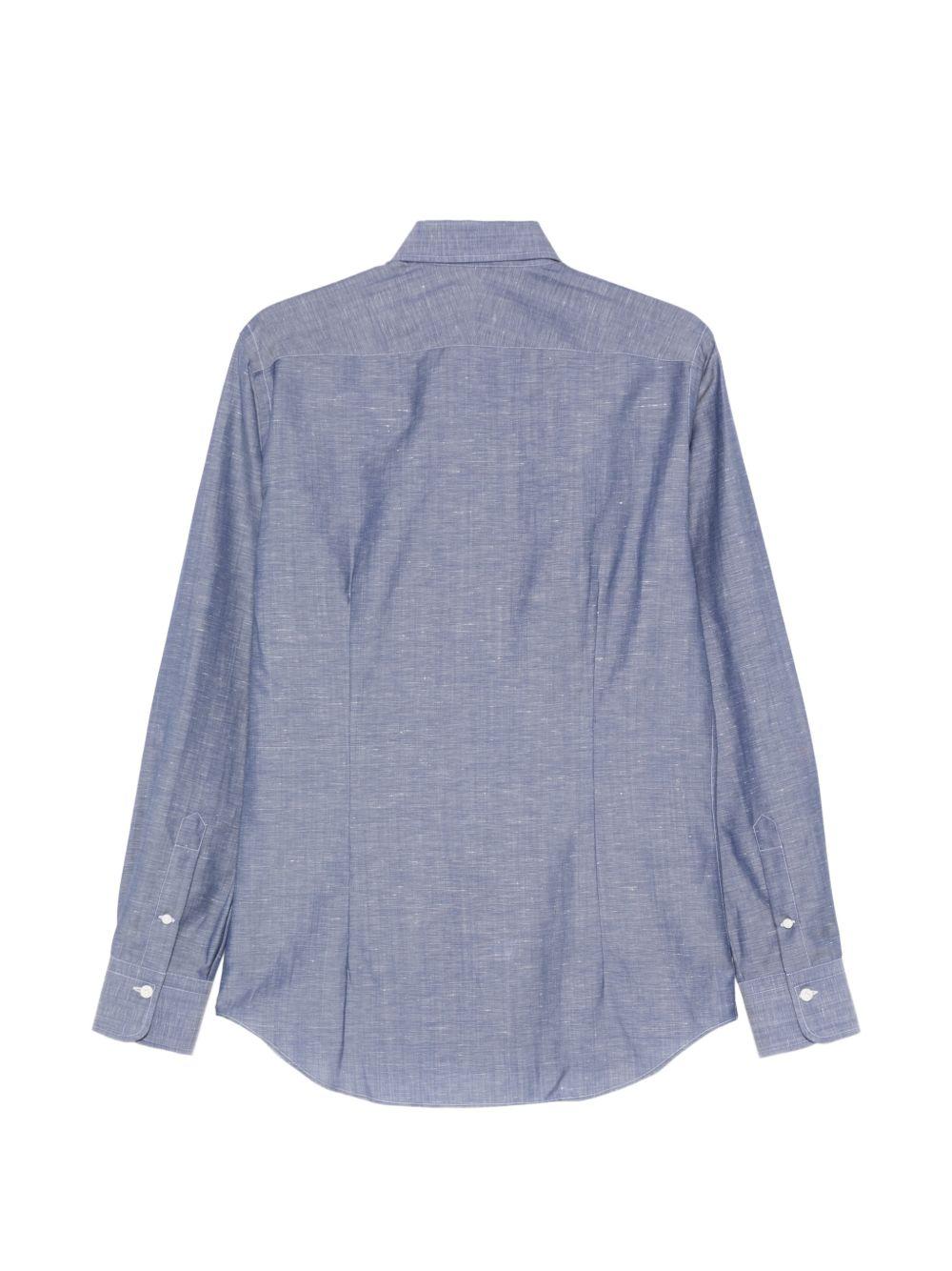 Camicia con colletto abbottonato DOUBLEBD7668 622 ALESSANDRO GHERARDI