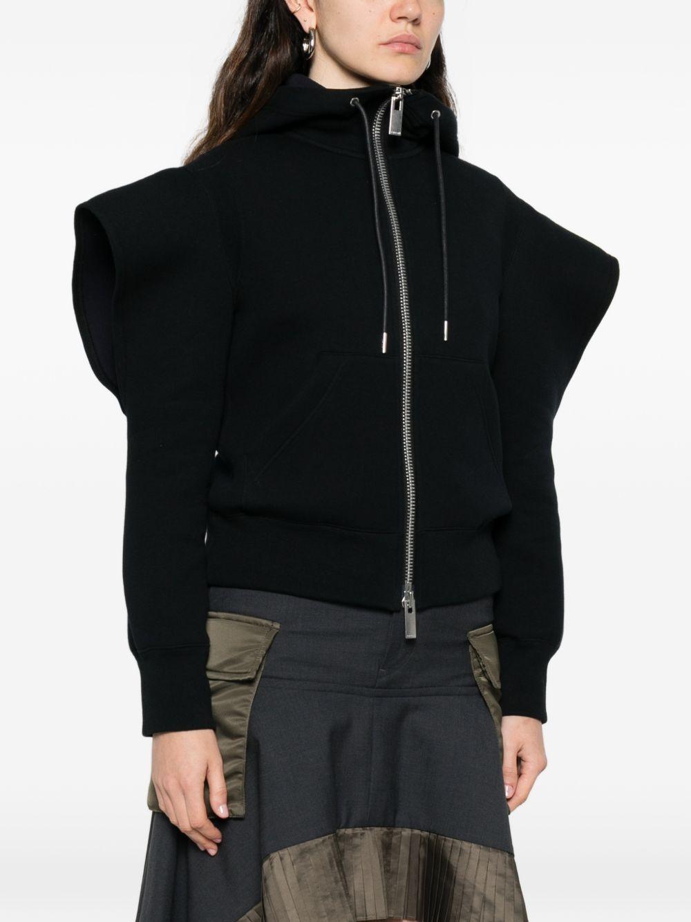 Sponge Sweat Hoodie 2608345 001 BLACK SACAI