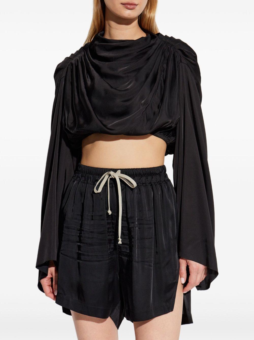 Claudette top RO01E7264SCH 09 BLACK RICK OWENS