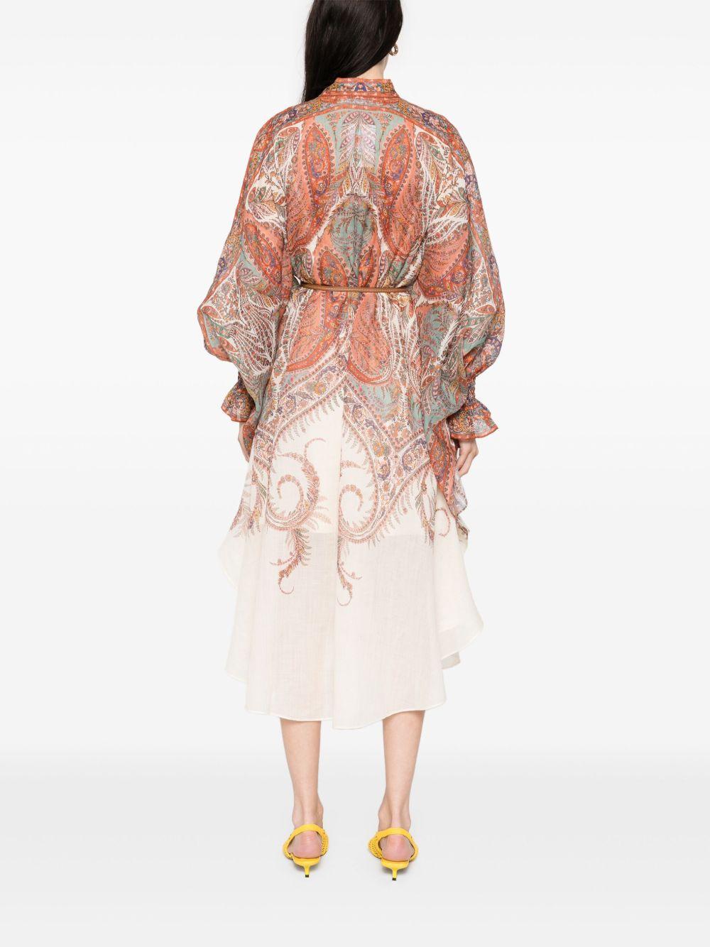 Abito corto Rhiannon 2877DSS251 CREAM PAISLEY ZIMMERMANN