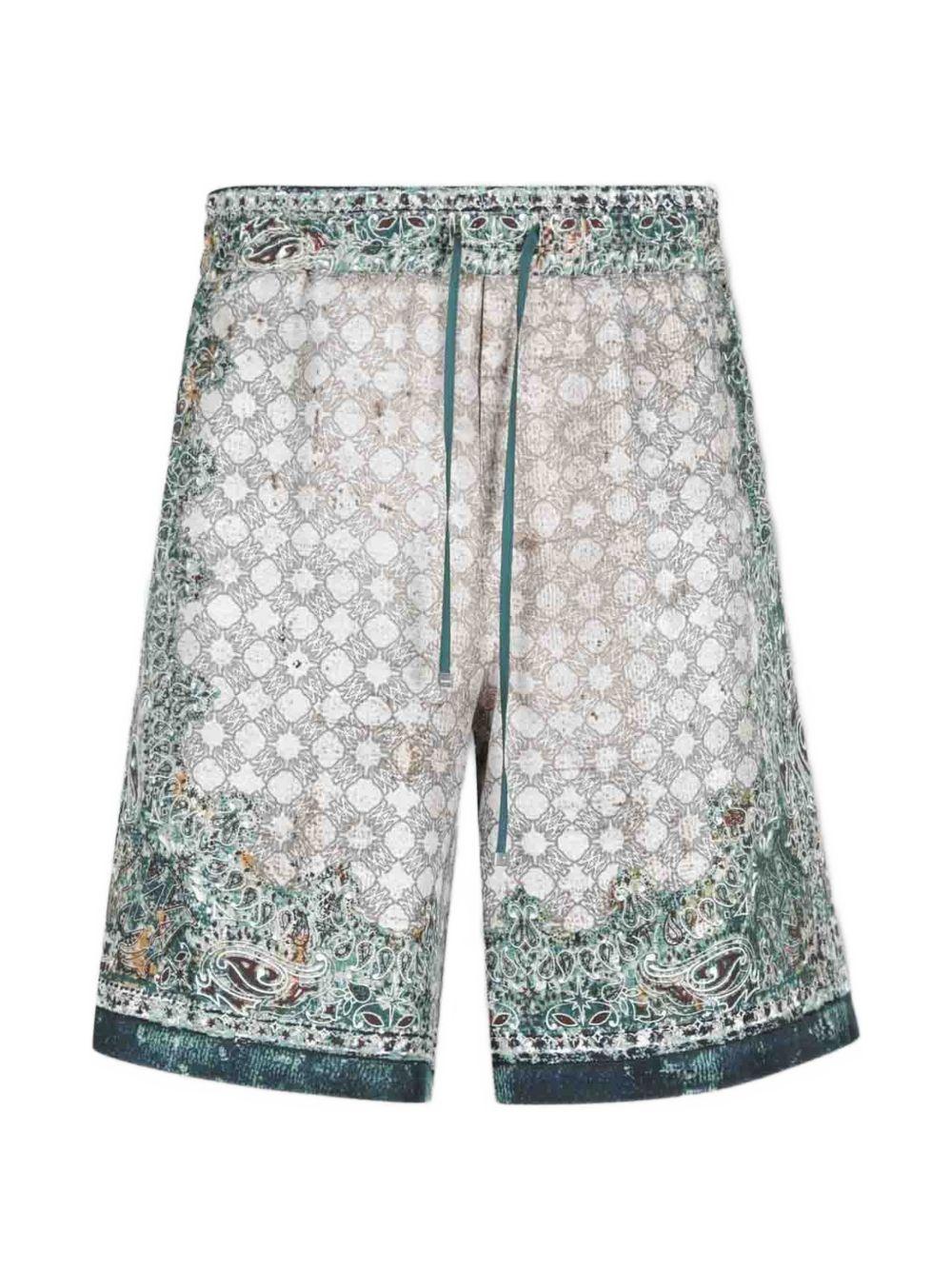 Bandana Shorts AMBMSO1036 900 AMIRI